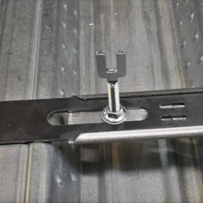Acradeck - Screed Rail Metal Decking